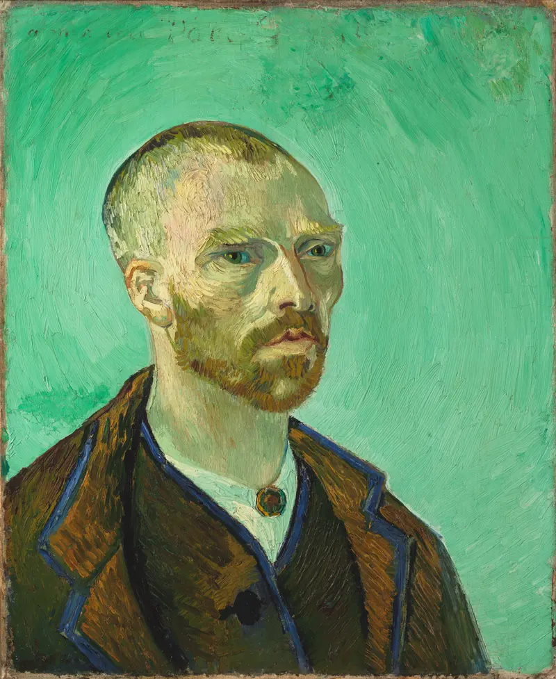Self-Portrait Dedicated to Paul Gauguin, oil on canvas by Vincent van Gogh