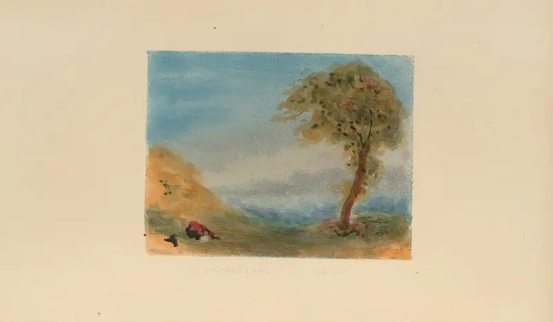 Another Principle of Turner by Frank Howard, depicting a tumultuous sea with light breaking through clouds, oil painting