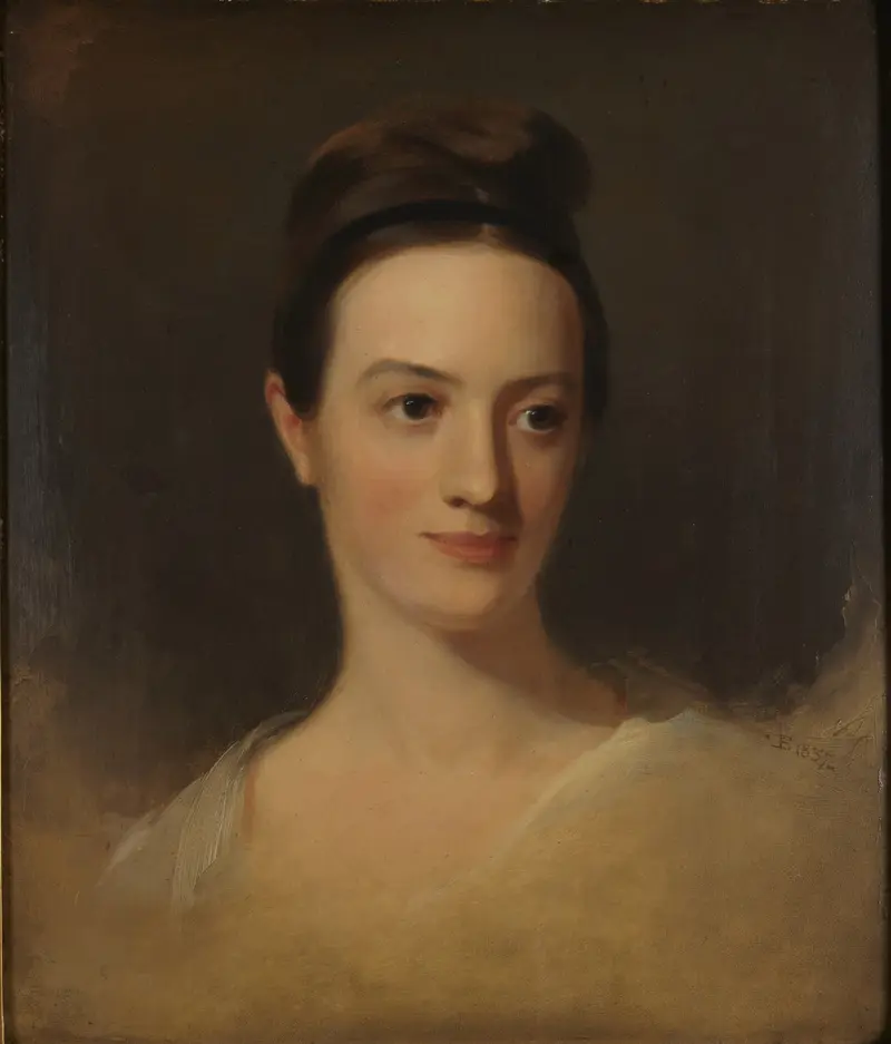 Portrait of Mrs. William Alston by Thomas Sully.