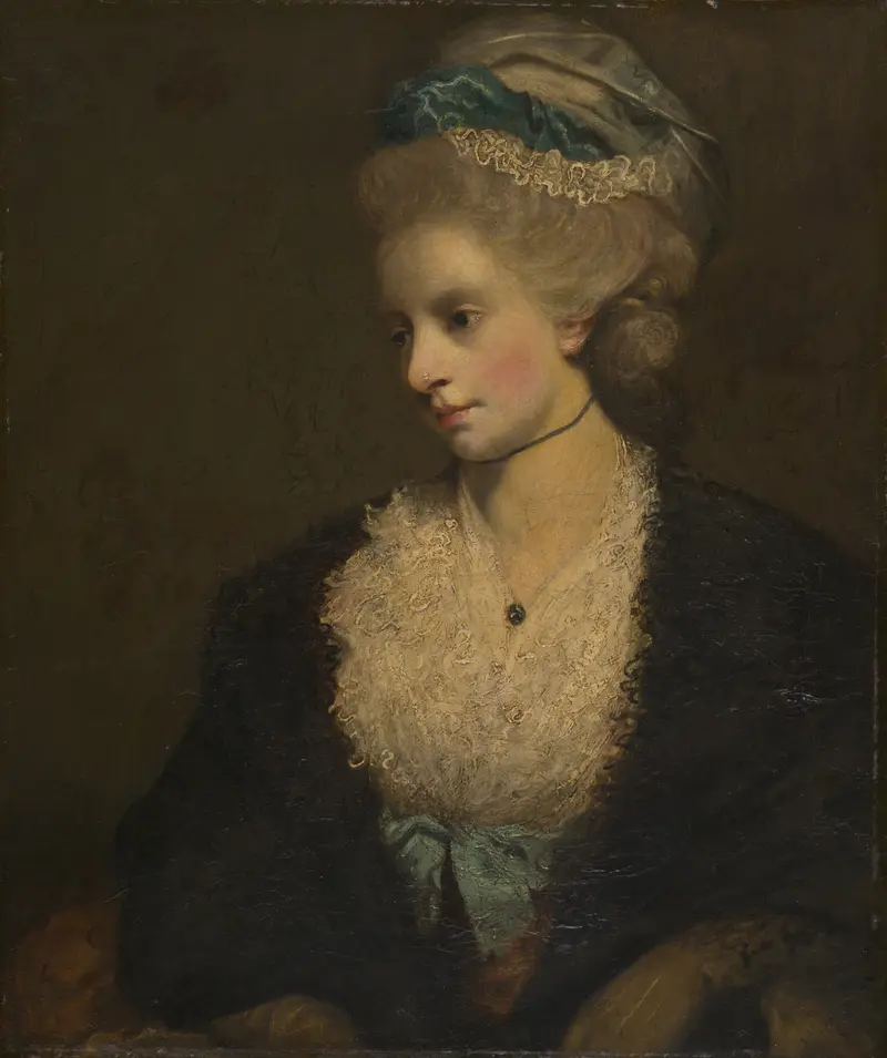 Portrait of Theophilia Gwatkin by Sir Joshua Reynolds, oil on canvas