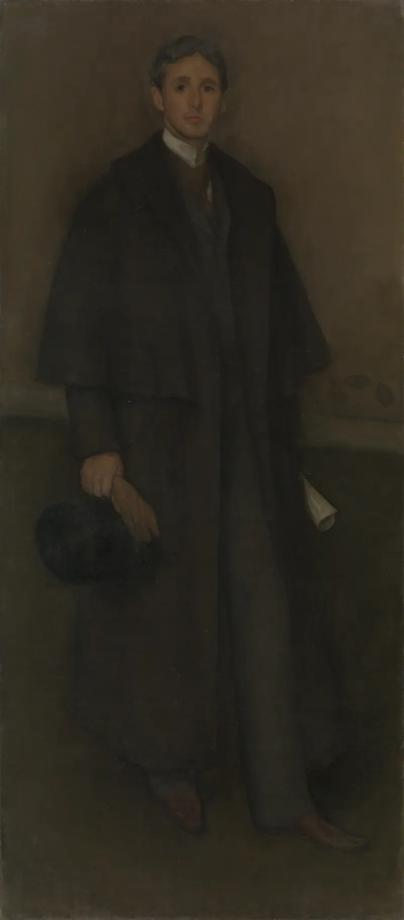Portrait of Arthur Jerome Eddy, oil on canvas by James McNeill Whistler