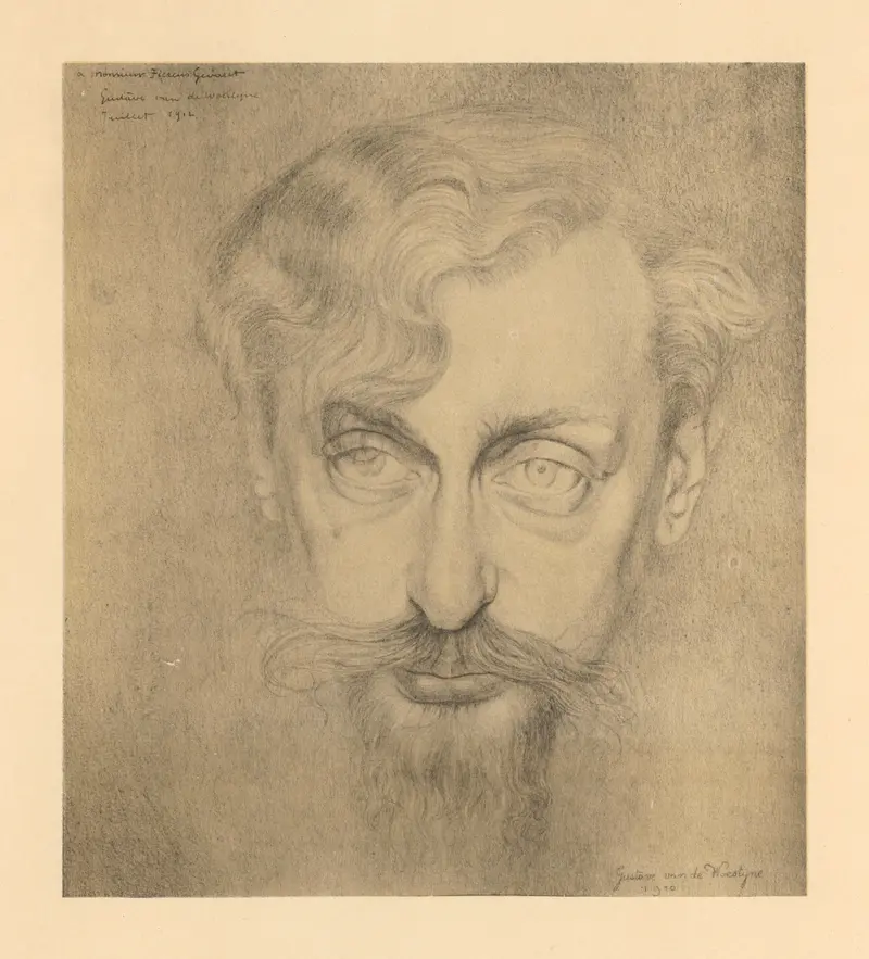 Portrait of Hippolyte Fierens-Gevaert by Gustave Van de Woestijne.