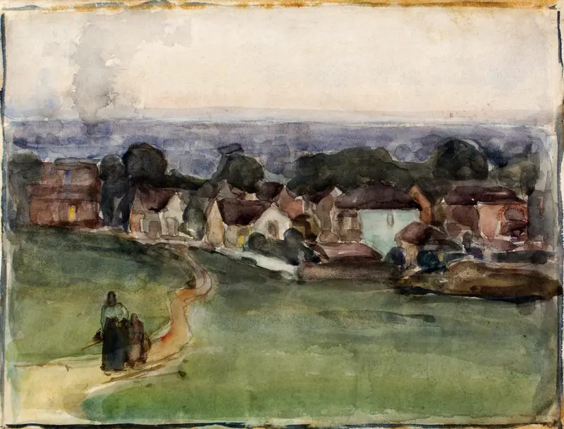 Kansas City, Kansas by Henry Ossawa Tanner, oil on canvas