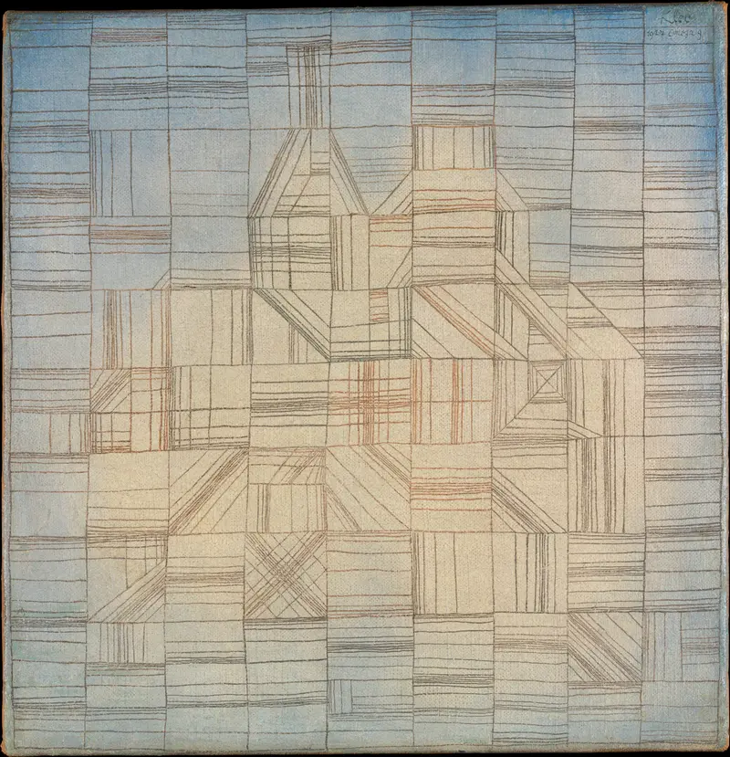 Paul Klee's 'Variations (Progressive Motif)' features a colorful abstract composition.