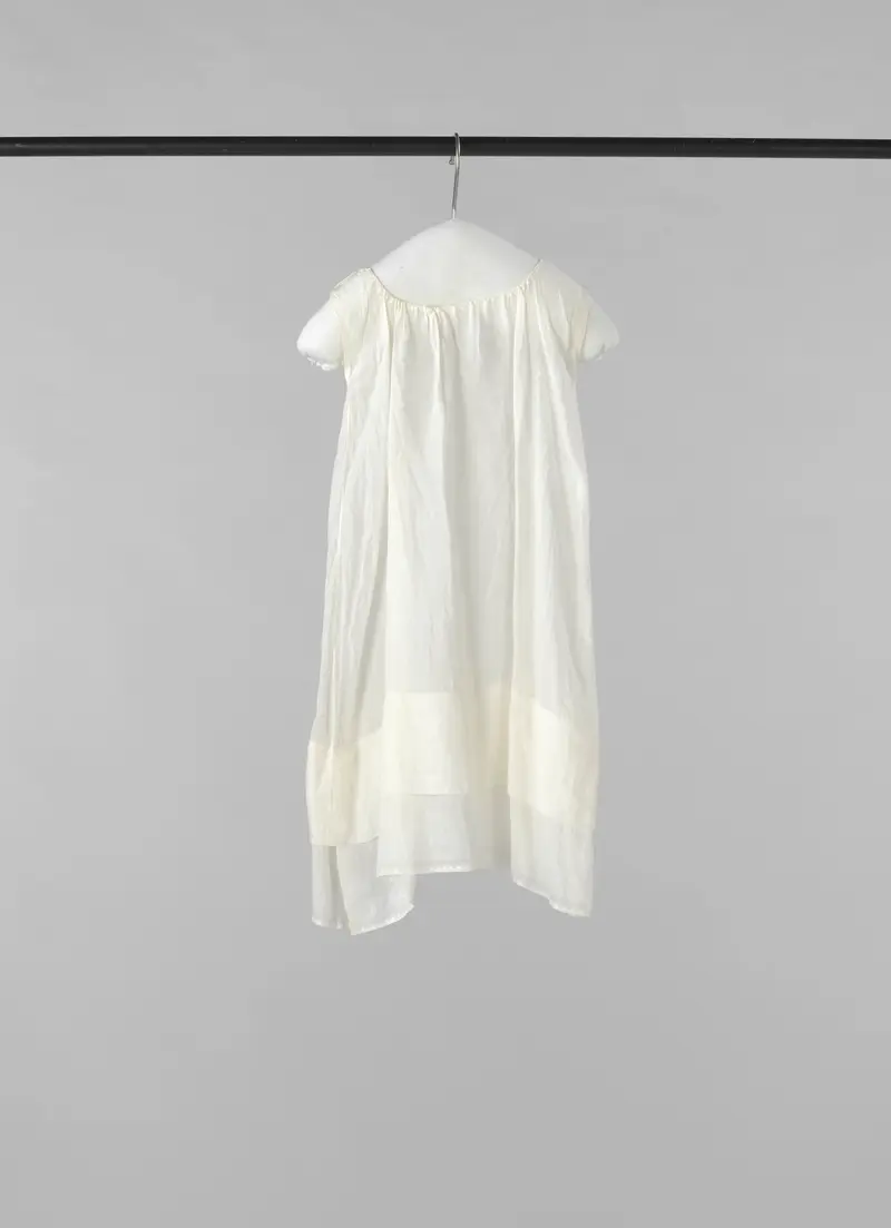 Linen baby garment from c. 1800-1810 by Unknown Artist