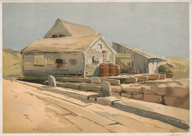 Watercolour by Will S. Robinson depicting abstract hues and nature.