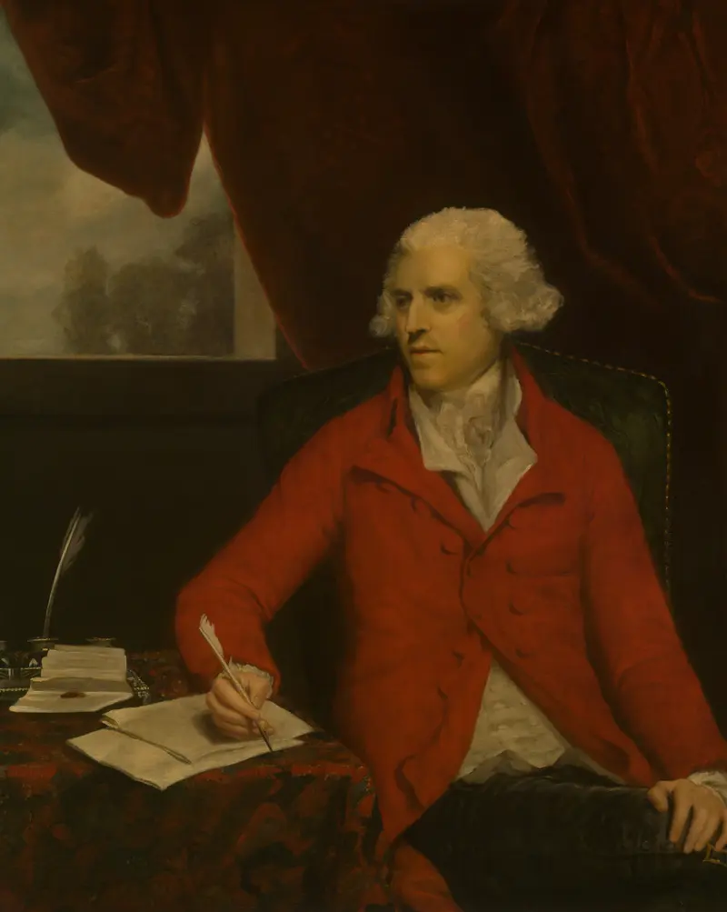 Portrait of Sir Thomas Rumbold, oil on canvas by Sir Joshua Reynolds