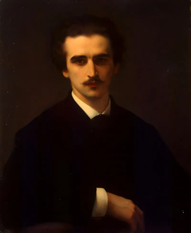 Portrait of Prince Konstantin Gorchakov by Alexandre Cabanel, depicting the Russian aristocrat in full regalia.