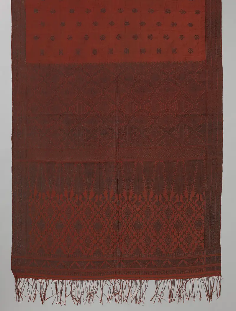 Textile by Unknown Artist, Kain van oosterse textiel; zijdeweefsel