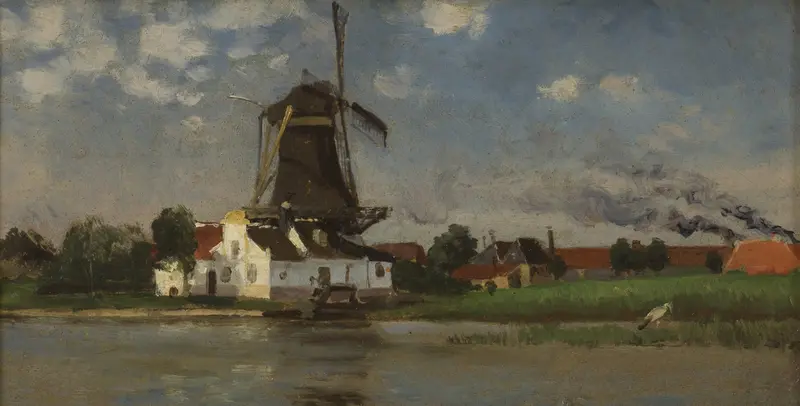 Interior scene with light and shadow, oil painting by Carl Skånberg