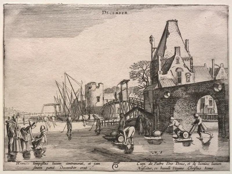 The Twelve Months: December by Jan van de Velde (II)