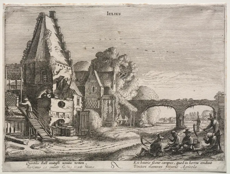 The Twelve Months: July by Jan van de Velde (II)