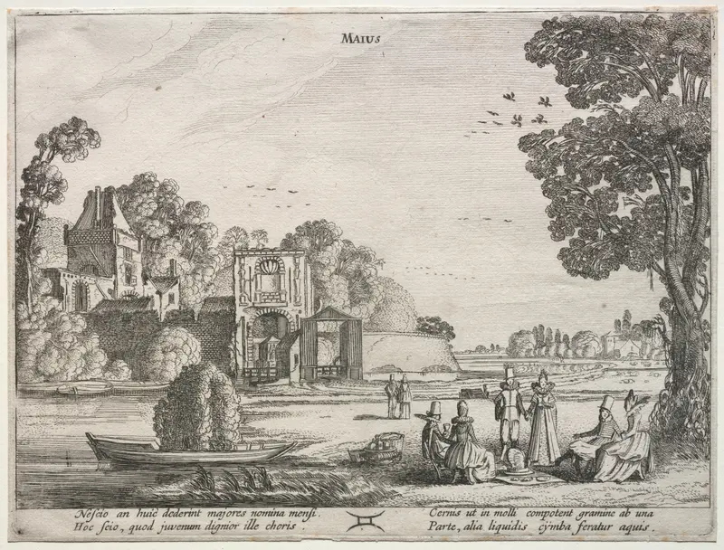 The Twelve Months: May by Jan van de Velde (II)